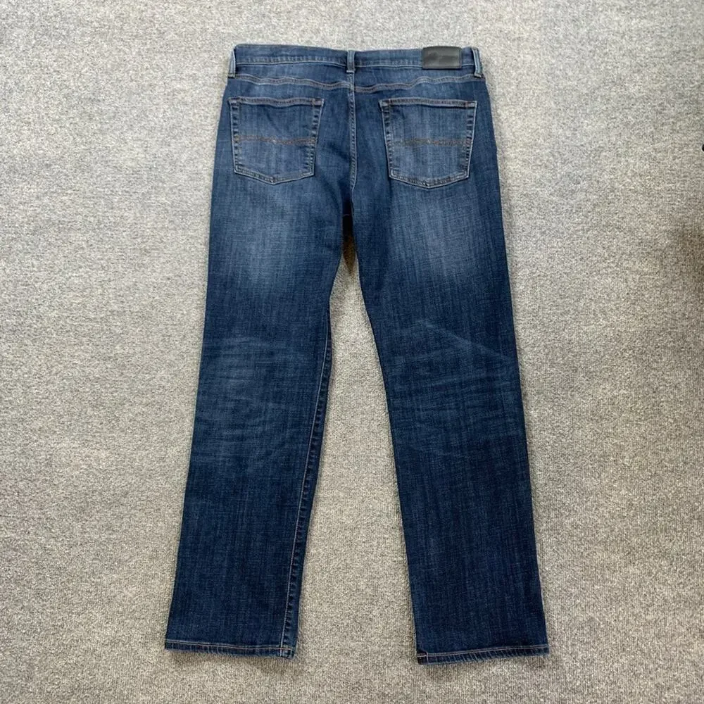 Lucky Brand Jeans Mens 36 Blue Vintage Straight Coolmax Stretch Cotton Lyocell
